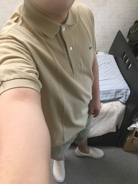 「アイテム（スリッポン）」を使った、りゅうたさん（メンズ・160cm・20代）の夏コーディネート