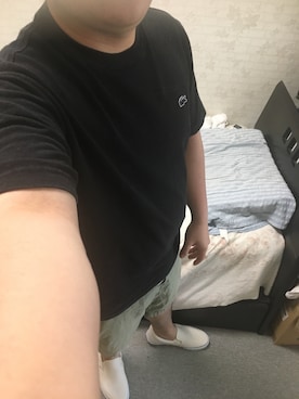 「アイテム（スリッポン）」を使った、りゅうたさん（メンズ・160cm・20代）の夏コーディネート