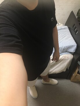 「アイテム（スリッポン）」を使った、りゅうたさん（メンズ・160cm・20代）の夏コーディネート