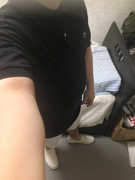 「アイテム（スリッポン）」を使った、りゅうたさん（メンズ・160cm・20代）の夏コーディネート
