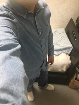 「アイテム（スリッポン）」を使った、りゅうたさん（メンズ・160cm・20代）の夏コーディネート