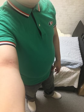 「アイテム（スリッポン）」を使った、りゅうたさん（メンズ・160cm・20代）の夏コーディネート