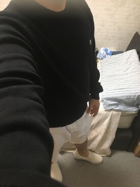 「アイテム（スリッポン）」を使った、りゅうたさん（メンズ・160cm・20代）の夏コーディネート
