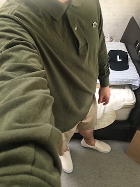 「アイテム（スリッポン）」を使った、りゅうたさん（メンズ・160cm・20代）の夏コーディネート