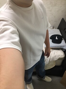 「アイテム（スリッポン）」を使った、りゅうたさん（メンズ・160cm・20代）の夏コーディネート