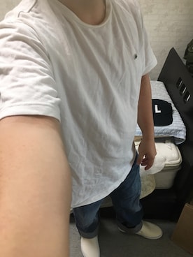「アイテム（スリッポン）」を使った、りゅうたさん（メンズ・160cm・20代）の夏コーディネート