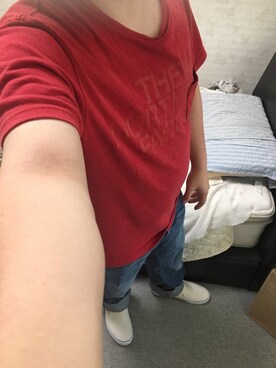 「アイテム（スリッポン）」を使った、りゅうたさん（メンズ・160cm・20代）の夏コーディネート