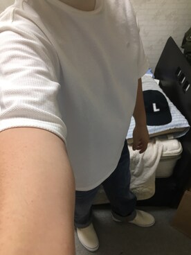 「アイテム（スリッポン）」を使った、りゅうたさん（メンズ・160cm・20代）の夏コーディネート