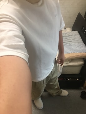 「アイテム（スリッポン）」を使った、りゅうたさん（メンズ・160cm・20代）の夏コーディネート