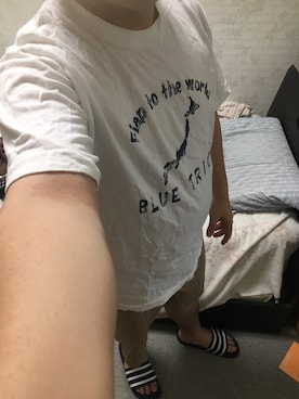 「BlueTrick（ブルートリック）のアイテム」を使った、りゅうたさん（メンズ・160cm）の夏コーディネート