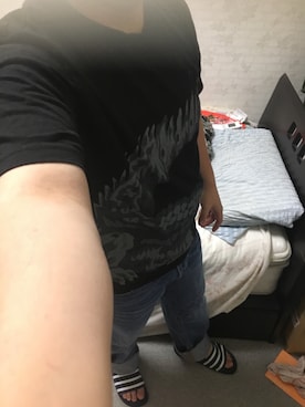 「JUNYA WATANABE MAN（ジュンヤワタナベマン）のアイテム（Tシャツ/カットソー）」を使った、りゅうたさん（メンズ・160cm）の夏コーディネート