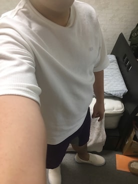 「アイテム（スリッポン）」を使った、りゅうたさん（メンズ・160cm・20代）の夏コーディネート