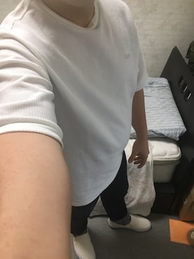 「アイテム（スリッポン）」を使った、りゅうたさん（メンズ・160cm・20代）の夏コーディネート