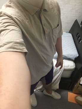 「アイテム（スリッポン）」を使った、りゅうたさん（メンズ・160cm・20代）の夏コーディネート