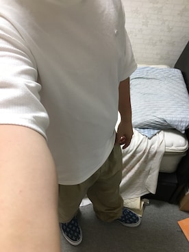 「アイテム（スリッポン）」を使った、りゅうたさん（メンズ・160cm・20代）の夏コーディネート