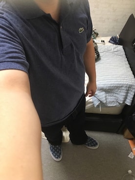 「アイテム（スリッポン）」を使った、りゅうたさん（メンズ・160cm・20代）の夏コーディネート