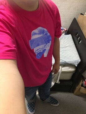 「アイテム（スリッポン）」を使った、りゅうたさん（メンズ・160cm・20代）の夏コーディネート