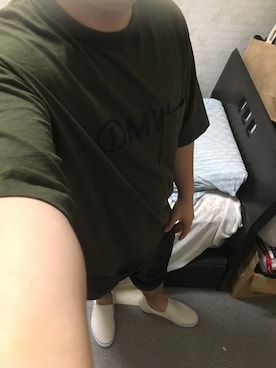 「アイテム（スリッポン）」を使った、りゅうたさん（メンズ・160cm・20代）の夏コーディネート