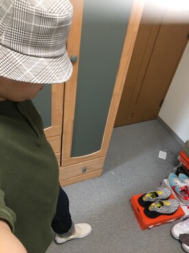 「アイテム（スリッポン）」を使った、りゅうたさん（メンズ・160cm・20代）の夏コーディネート