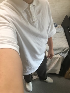 「アイテム（スリッポン）」を使った、りゅうたさん（メンズ・160cm・20代）の夏コーディネート
