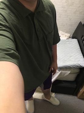 「アイテム（スリッポン）」を使った、りゅうたさん（メンズ・160cm・20代）の秋コーディネート