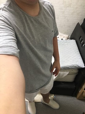 「アイテム（スリッポン）」を使った、りゅうたさん（メンズ・160cm・20代）の秋コーディネート