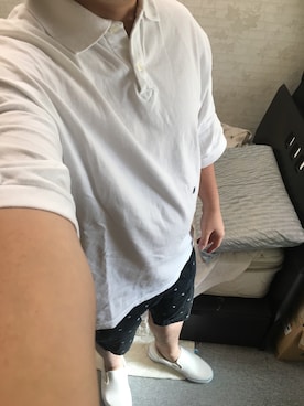 「アイテム（スリッポン）」を使った、りゅうたさん（メンズ・160cm・20代）の秋コーディネート