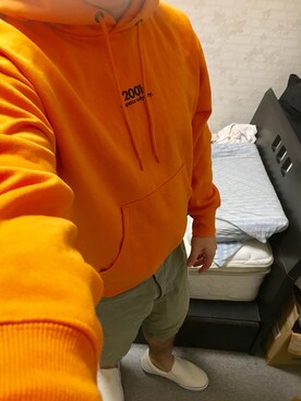 「アイテム（スリッポン）」を使った、りゅうたさん（メンズ・160cm・20代）の秋コーディネート