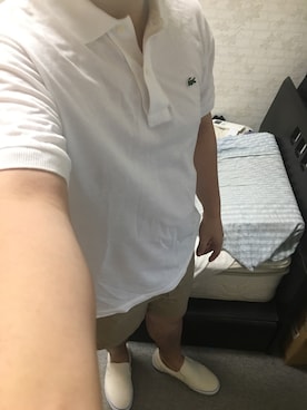 「アイテム（スリッポン）」を使った、りゅうたさん（メンズ・160cm・20代）の秋コーディネート
