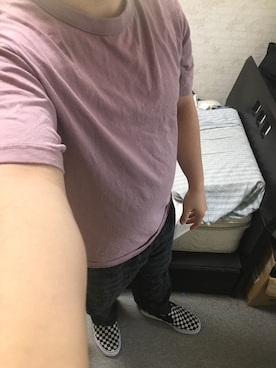 「アイテム（スリッポン）」を使った、りゅうたさん（メンズ・160cm・20代）の秋コーディネート