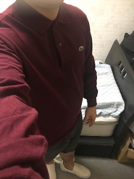 「アイテム（スリッポン）」を使った、りゅうたさん（メンズ・160cm・20代）の秋コーディネート