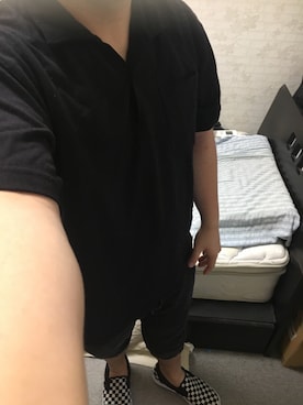 「アイテム（スリッポン）」を使った、りゅうたさん（メンズ・160cm・20代）の秋コーディネート