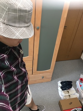 「アイテム（スリッポン）」を使った、りゅうたさん（メンズ・160cm・20代）の秋コーディネート