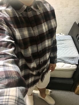 「アイテム（スリッポン）」を使った、りゅうたさん（メンズ・160cm・20代）の秋コーディネート