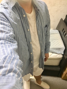 「アイテム（スリッポン）」を使った、りゅうたさん（メンズ・160cm・20代）の秋コーディネート