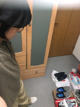 「アイテム（スリッポン）」を使った、りゅうたさん（メンズ・160cm・20代）の秋コーディネート