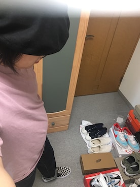 「アイテム（スリッポン）」を使った、りゅうたさん（メンズ・160cm・20代）の秋コーディネート
