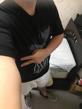 「アイテム（スリッポン）」を使った、りゅうたさん（メンズ・160cm・20代）の秋コーディネート