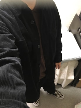 「アイテム（スリッポン）」を使った、りゅうたさん（メンズ・160cm・20代）の秋コーディネート