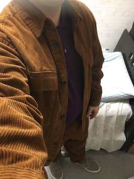 パープル カーキ のメンズ人気ファッションコーディネート Wear