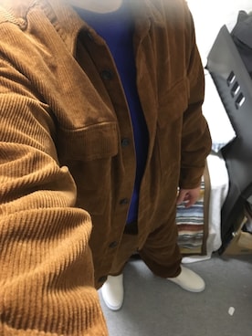 「アイテム（スリッポン）」を使った、りゅうたさん（メンズ・160cm・20代）の秋コーディネート