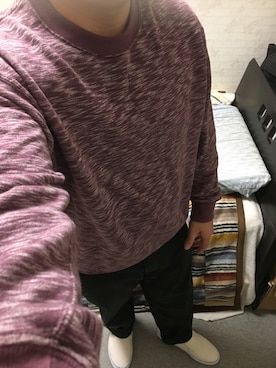 「アイテム（スリッポン）」を使った、りゅうたさん（メンズ・160cm・20代）の秋コーディネート
