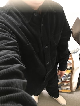 「アイテム（スリッポン）」を使った、りゅうたさん（メンズ・160cm・20代）の秋コーディネート