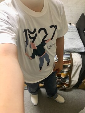 「アイテム（スリッポン）」を使った、りゅうたさん（メンズ・160cm・20代）の秋コーディネート