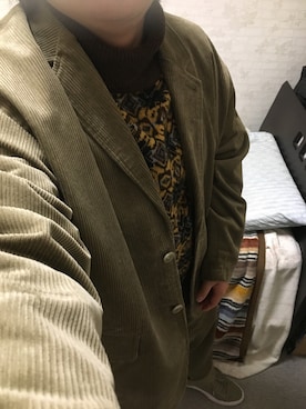 「アイテム（テーラードジャケット）」を使った、りゅうたさん（メンズ・160cm・20代）の秋コーディネート
