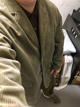 「アイテム（テーラードジャケット）」を使った、りゅうたさん（メンズ・158cm・20代）の秋コーディネート