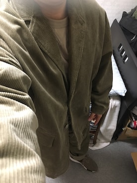 「アイテム（テーラードジャケット）」を使った、りゅうたさん（メンズ・158cm・20代）の秋コーディネート