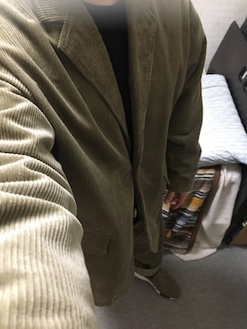 「アイテム（テーラードジャケット）」を使った、りゅうたさん（メンズ・158cm・20代）の秋コーディネート