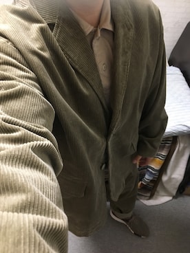 「アイテム（テーラードジャケット）」を使った、りゅうたさん（メンズ・158cm・20代）の秋コーディネート