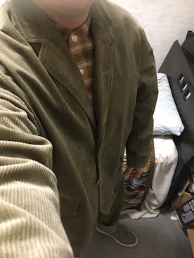 「アイテム（テーラードジャケット）」を使った、りゅうたさん（メンズ・158cm・20代）の秋コーディネート